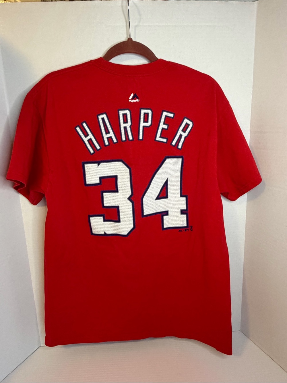 *NEW* *Collectible* Majestic Bryce Harper 34 Washington Nationals MLB T-shirt